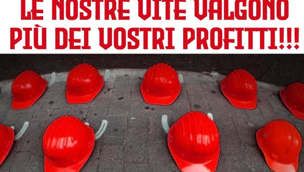 2024, più 7% morti sul luogo di lavoro rispetto al 2023. La corsa al profitto abbassa le misure di sicurezza e fa strage di operai. Mettersi in guardia l’uno con l’altro sui rischi, rifiutarsi di lavorare in pericolo, che vada a farsi fottere il padrone e la produzione.