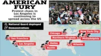 Gli USA in fiamme, Trump pensa di risolvere il problema delle proteste mobilitando l’esercito patriottico ma non fa altro che allargare il fronte di chi lo combatte per le strade.