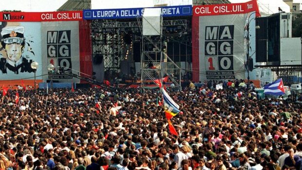 Quando i partecipanti alla festa non si accontenteranno più di canti e balli  e chiederanno agli organizzatori il conto dell’azione di svendita che ogni giorno conducono in ogni luogo di lavoro, il Primo Maggio tornerà ad essere una giornata di lotta internazionale contro i padroni e il loro sistema.