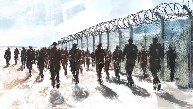 Governi che organizzano campi di concentramento in paesi terzi, che rastrellano per le strade delle città migranti spinti dalla miseria che loro stessi hanno prodotto nei paesi d’origine, dove pensano di andare? La forza dei nuovi popoli in marcia, unita alla ribellione di chi cade in miseria giorno per giorno, li travolgerà.